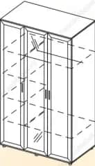 Шкаф для одежды и белья КЛАССИКА - изображение 3
