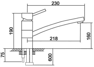 Смеситель EMAR EC-3011, смеситель - изображение 2