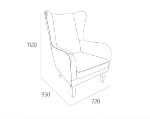 Кресло ШЕФФИЛД - изображение 4