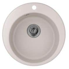 Мойки EMAR ГРАНИТ EM-4801 МОЙКА ВРЕЗНАЯ КРУГЛАЯ D480, С ВЫРЕЗОМ ПОД СМЕСИТЕЛЬ - изображение 1