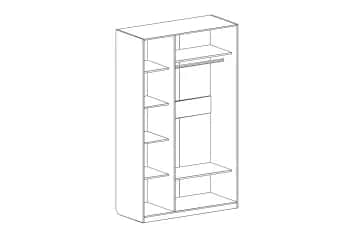 Шкаф для одежды и белья НИКОЛЬ - изображение 2