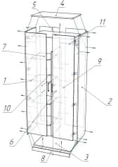 Шкаф для одежды и белья АРТУР-2 - изображение 4