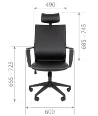 Кресло руководителя CHAIRMAN 545 ЭКО - изображение 5