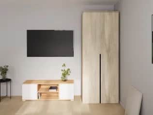 Шкаф для одежды и белья РУМЕР-3 - изображение 3