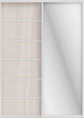 Комплект дверей СТИВ (ЗЕРКАЛОЛДСП) - изображение 1