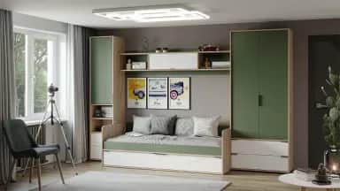 Шкаф для одежды и белья ЛЕО - изображение 5