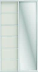 Комплект дверей СТИВ (ЗЕРКАЛОЛДСП) - изображение 1