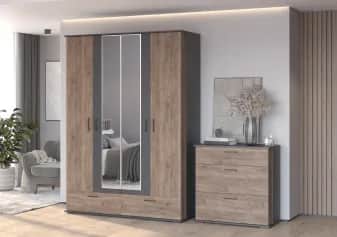 Шкаф для одежды и белья ДАЛЛАС - изображение 2