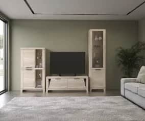 Шкаф для посуды в гостинную ЮТА - изображение 4