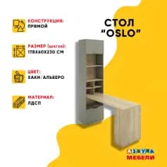 Шкаф для книг ОСЛО (OSLO) - изображение 2