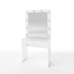 Стол туалетный СТОЛ ТУАЛЕТНЫЙ С ЛАМПОЧКАМИ (ТИП 2) 900Х420Х1750ММ - изображение 1