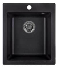 Мойки EMAR ГРАНИТ EM-4201 МОЙКА ВРЕЗНАЯ ПРЯМОУГОЛЬНАЯ, С ВЫРЕЗОМ ПОД СМЕСИТЕЛЬ - изображение 1