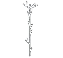 Вешалка открытая SHEFFILTON (SHT-WH37) - изображение 1