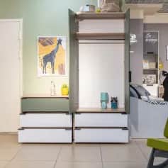 Шкаф для одежды и белья ЛЕО - изображение 4