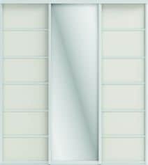 Комплект дверей СТИВ (ЗЕРКАЛОЛДСП) - изображение 1