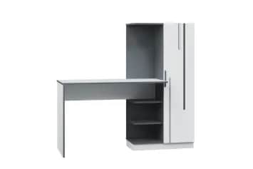 Стол компьютерныйписьменный ГРЕЙ - изображение 1