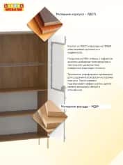 Шкаф для посуды в гостинную ПАЛЕРМО - изображение 3