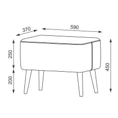 Пуфбанкетка МОНО - изображение 3