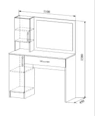 Стол туалетный СОФИ - изображение 2