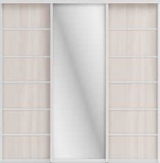 Комплект дверей СТИВ (ЗЕРКАЛОЛДСП) - изображение 1