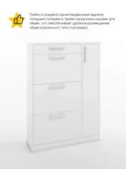 Тумба под обувь ТУМБА ПОД ОБУВЬ (АРТ. ТО-4) (850*280*1200ММ) - изображение 2
