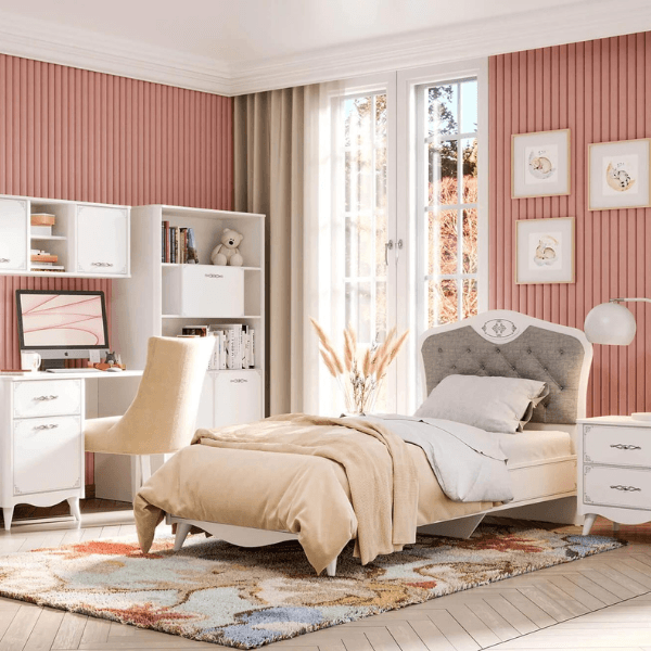 Мебель для комнаты девочки: гарнитуры Браво, Леди, Александрия