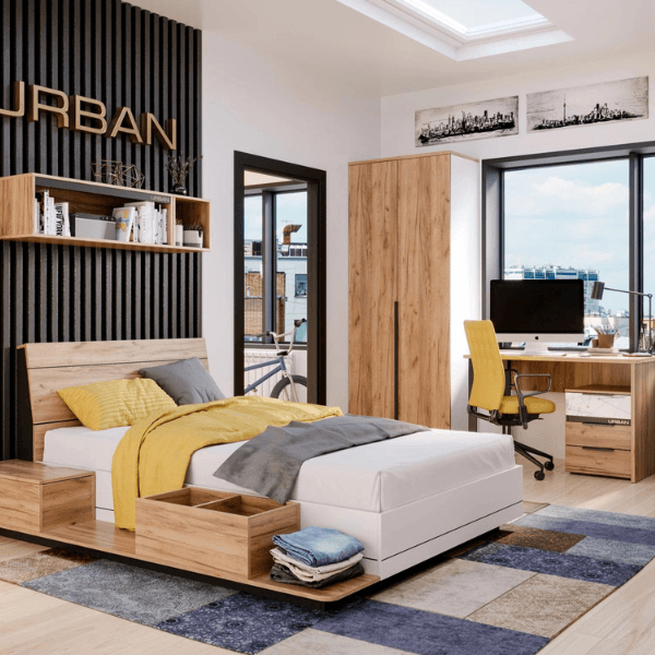 Молодежный формат: модульная мебель для подростков Джинс, Доминика, Шервуд