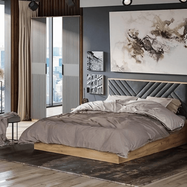 Контрастная мебель для спальни Орион, Лаки, Соната, Бруна