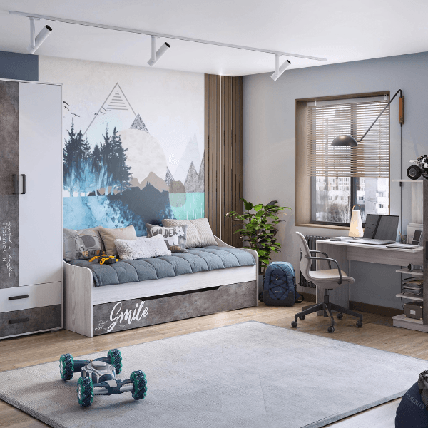 Модульная мебель для самых любимых: детские гарнитуры 