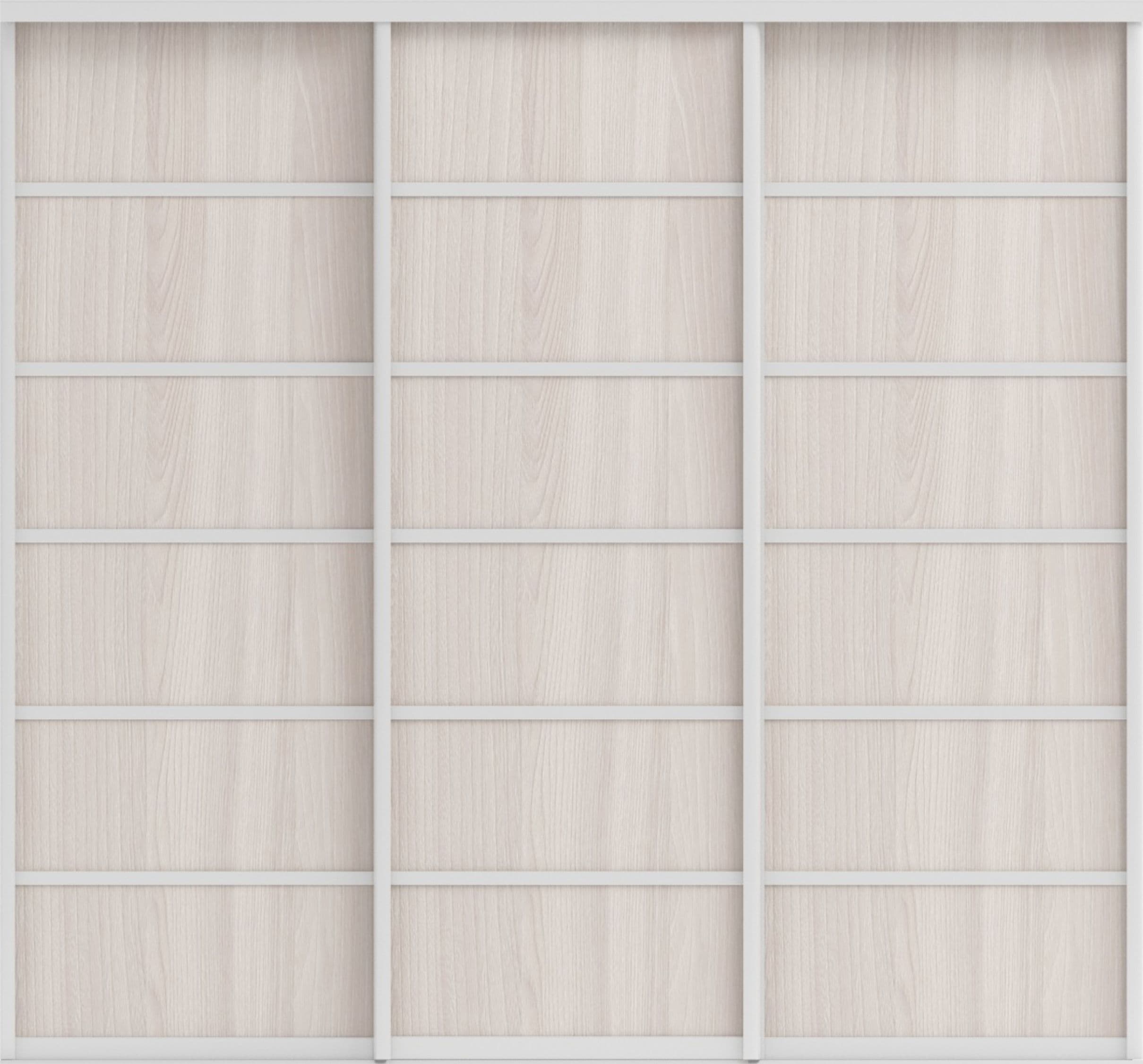 СТИВ (ЛДСП) (ясень светлый/хром)