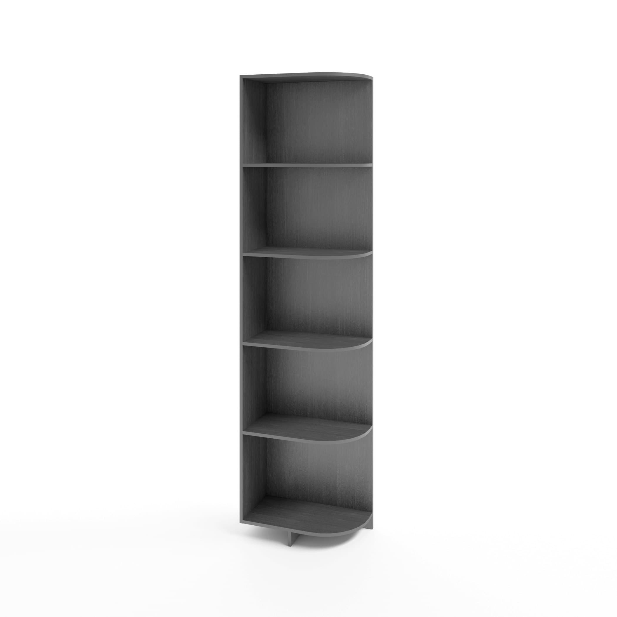 Секция угловая 600 мм (графит)