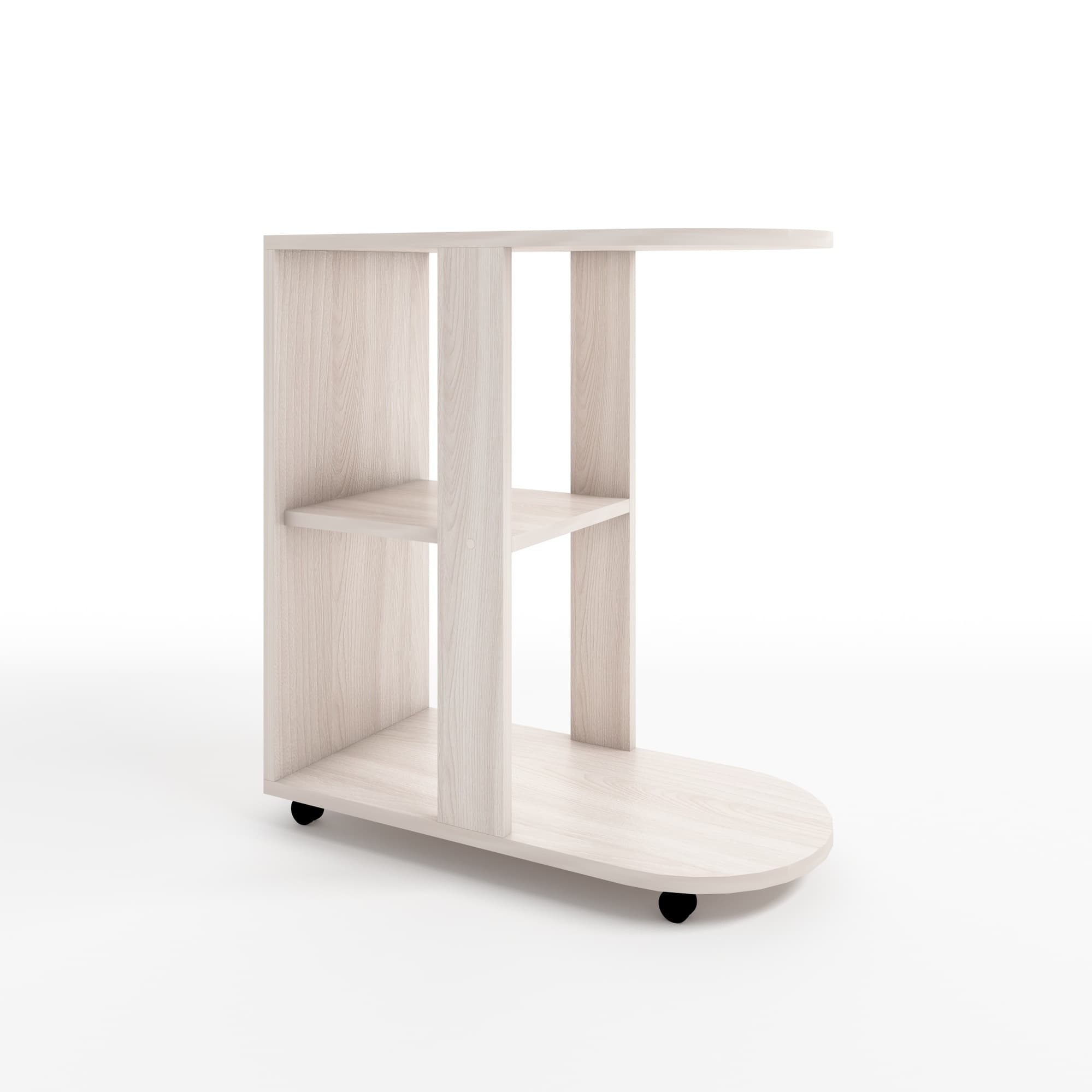 ЖУРНАЛЬНЫЙ СТОЛИК №2 (600*300*600) (ясень светлый)