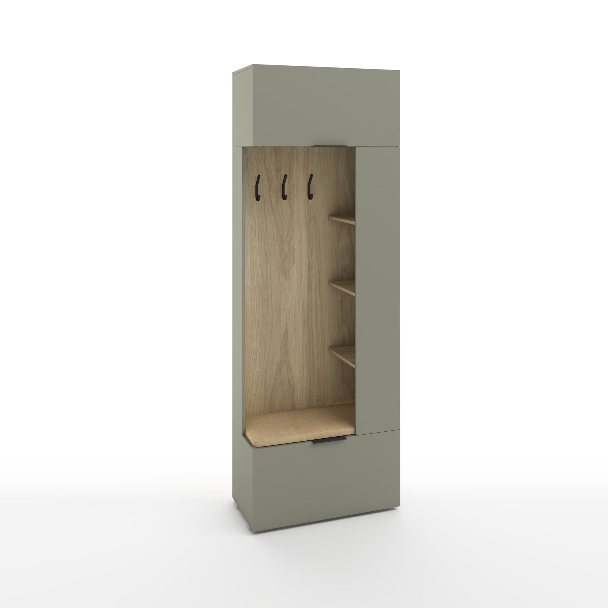 ОСЛО (OSLO) (хаки/альберо/ткань Кантри карамель, ручка СА-6, цвет - черный)