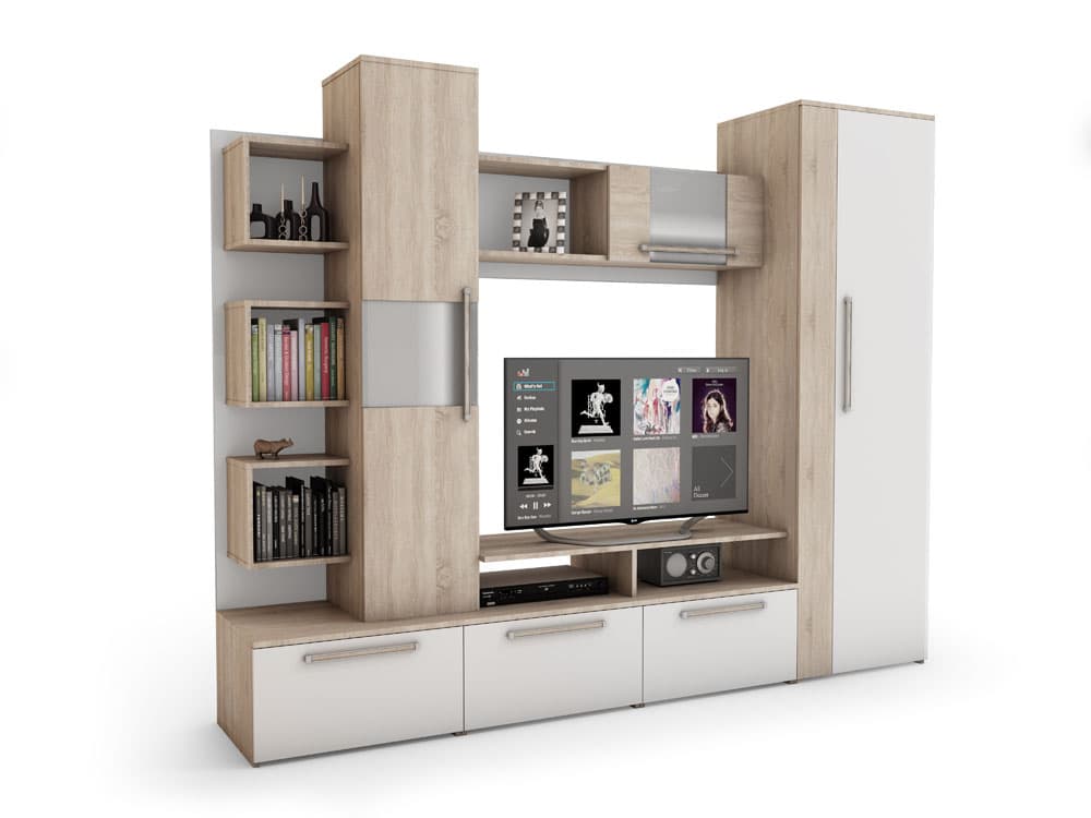 МОНАКО (дуб сонома/белый)