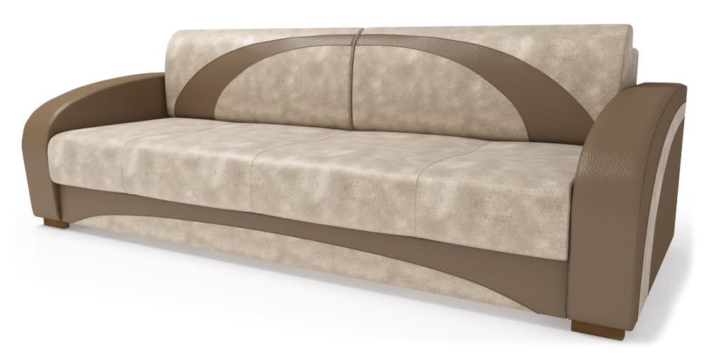 ПАРКЕР (Леонардо 2 (Leonardo 2)  / Иск.кожа Chilli Cinnamon  / Ножка декоративная (Москва) орех)