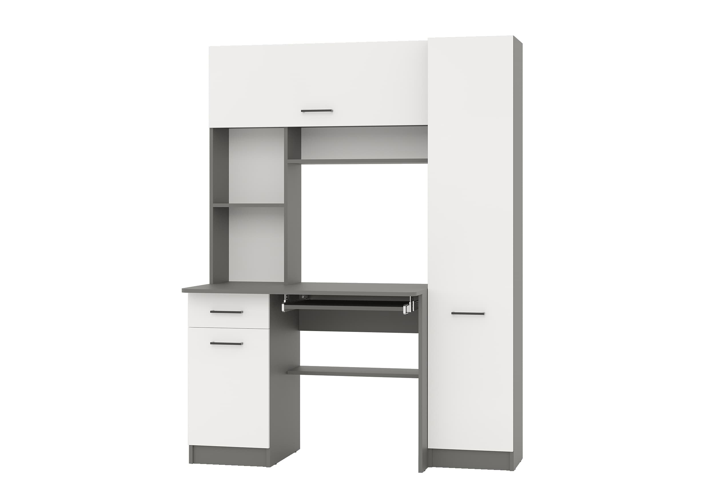 АЛЬФА (графит/белый)