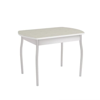 ОРФЕЙ-6 (Алюминий хром/пластик Бежевые цветы/000/8510))