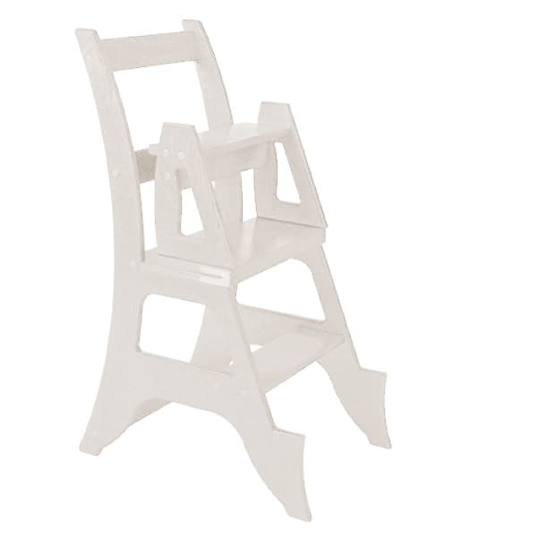 Стул-стремянка (слоновая кость)