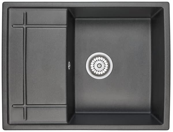 EMAR ГРАНИТ EMQ-1650.Q МОЙКА ВРЕЗНАЯ 650*500 (морион)