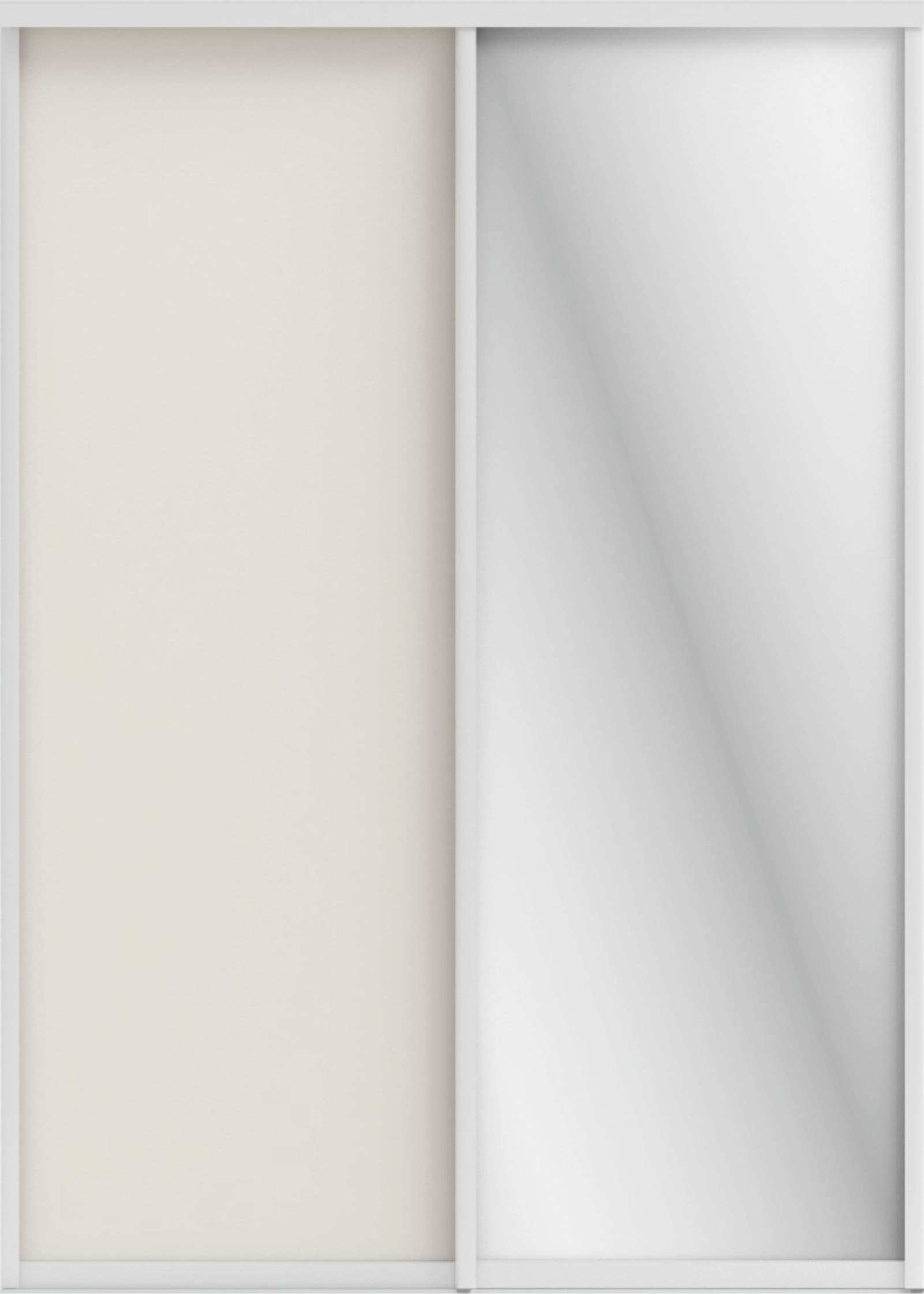 ОРИОН (ЗЕРКАЛО/ЛДСП) (тэффи (легкий шелк)/профиль С хром)