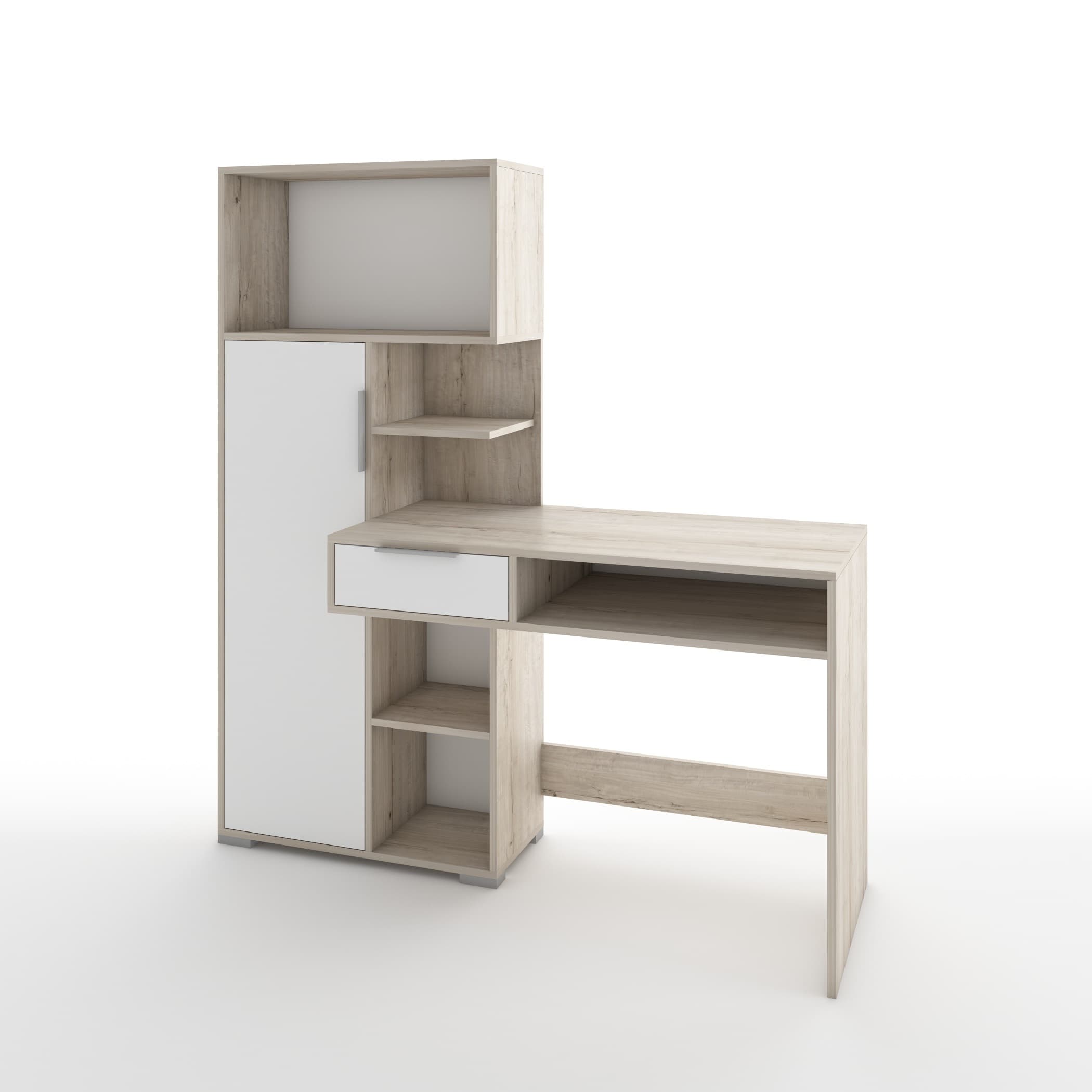 ТАНДЕМ 3 (соната (легкий шелк)/белый шагрень, ручка СА-1, цвет - черный)