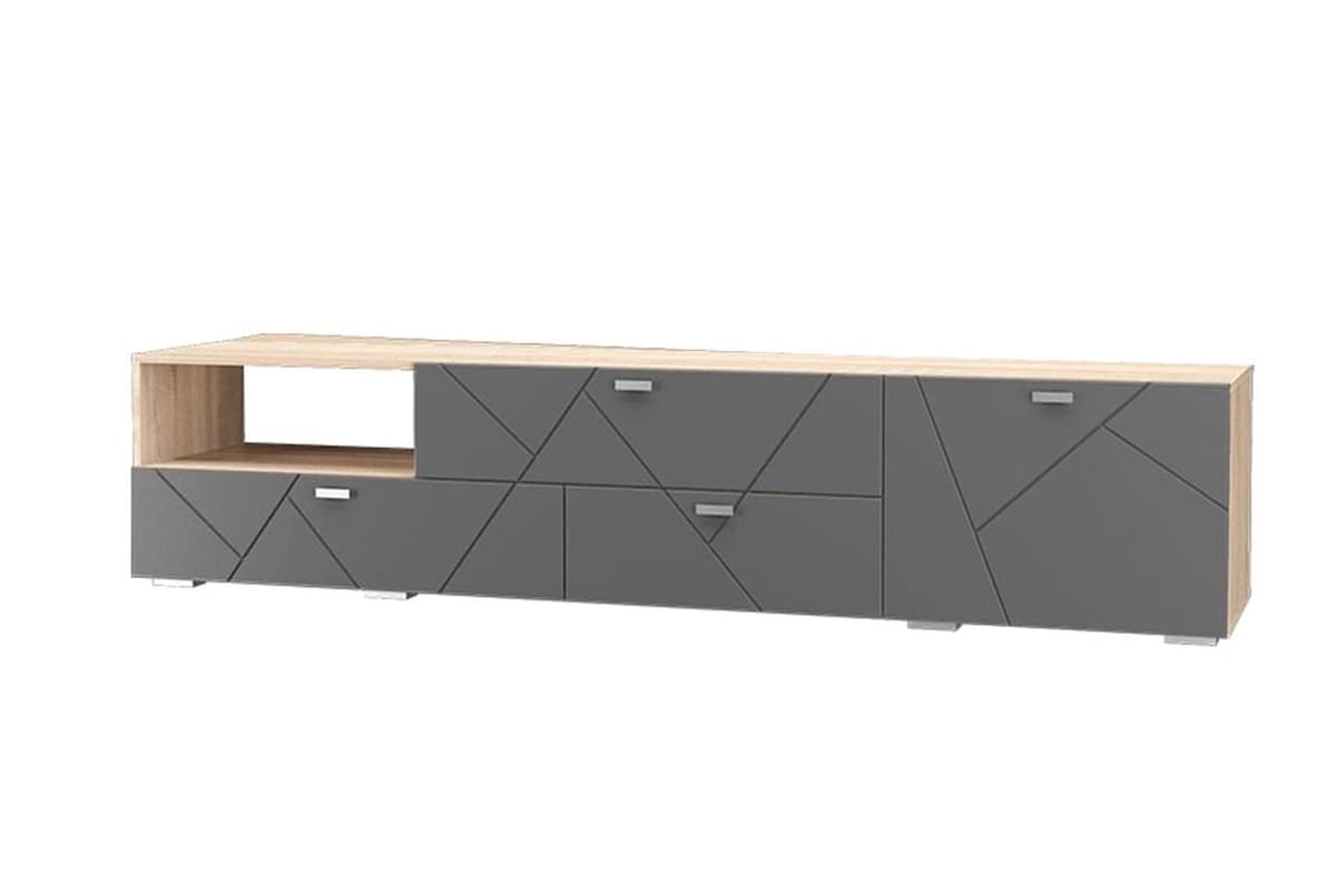 СКАЙЛАЙН (дуб сонома светлый/графит)