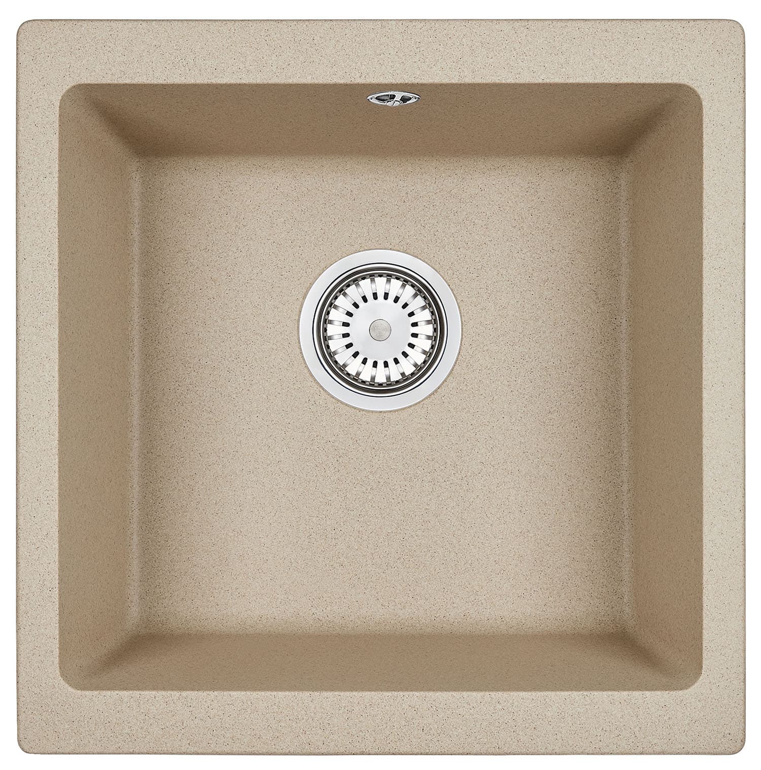 EMAR ГРАНИТ EMП-4443 МОЙКА ВРЕЗНАЯ С ВЫРЕЗОМ ПОД СМЕСИТЕЛЬ (песок/сардоникс)