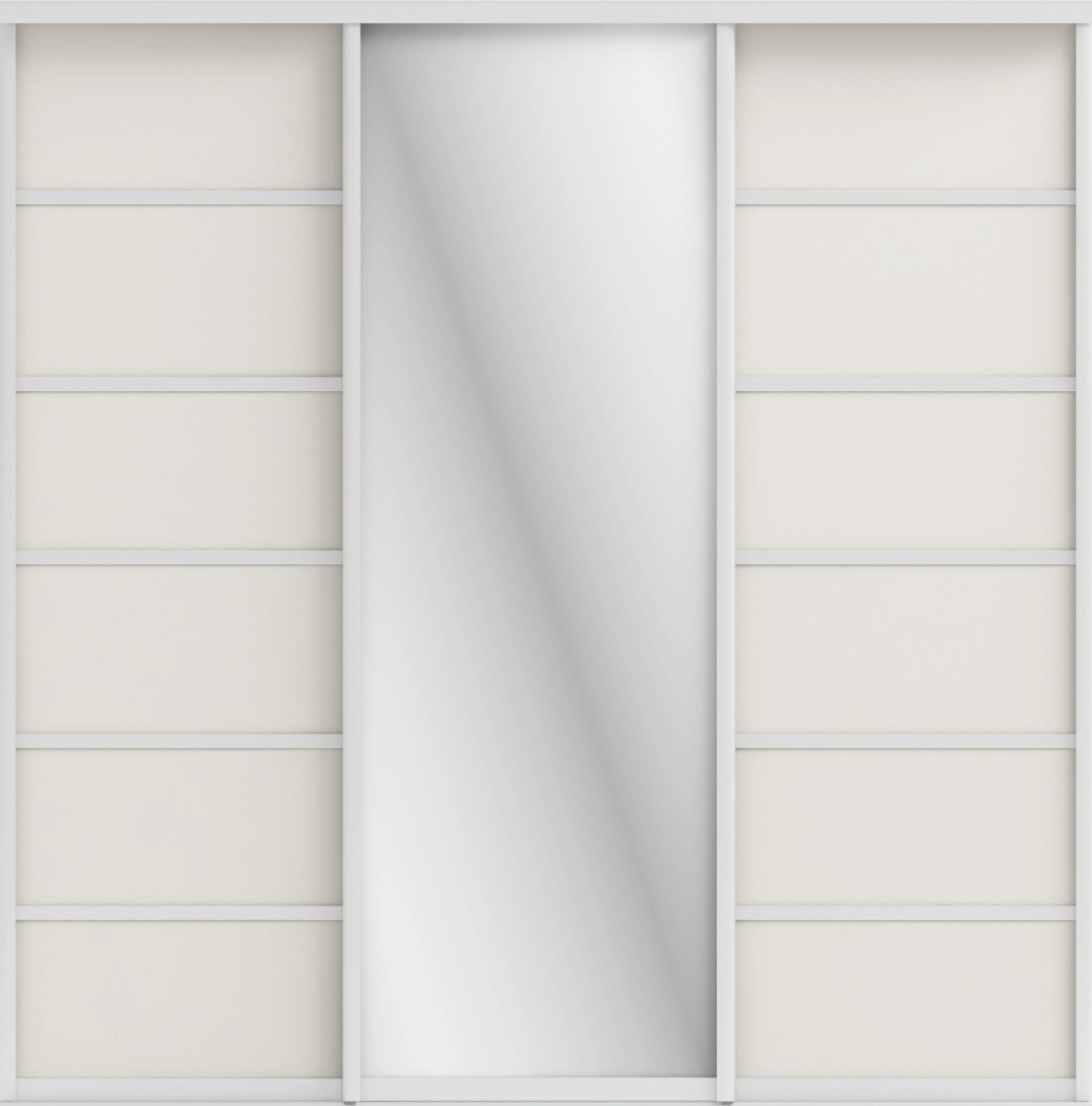 СТИВ (ЗЕРКАЛО/ЛДСП) (тэффи/профиль С хром)