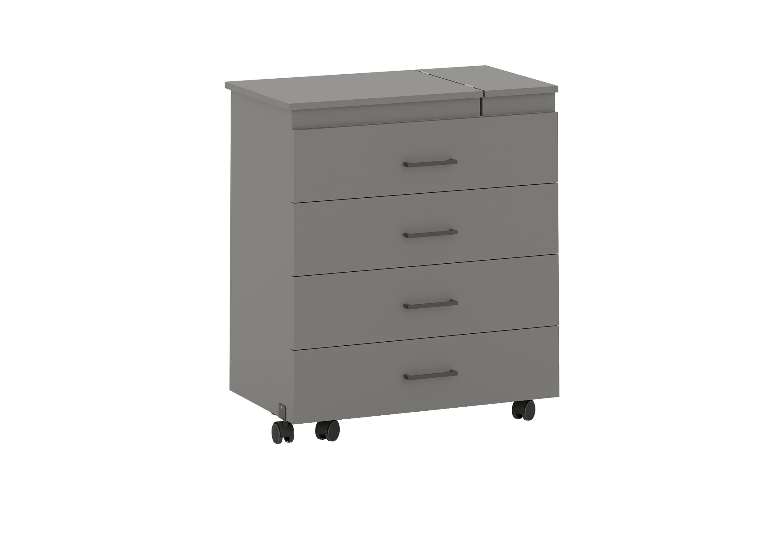 КОМОД С ГЛАДИЛЬНОЙ ДОСКОЙ (АРТ. 4-44300) (графит)