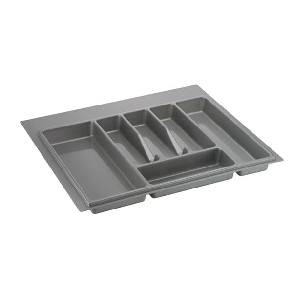 Лоток в ящик 600, (470-540)*(380-490) мм (ЕСО серый металл)