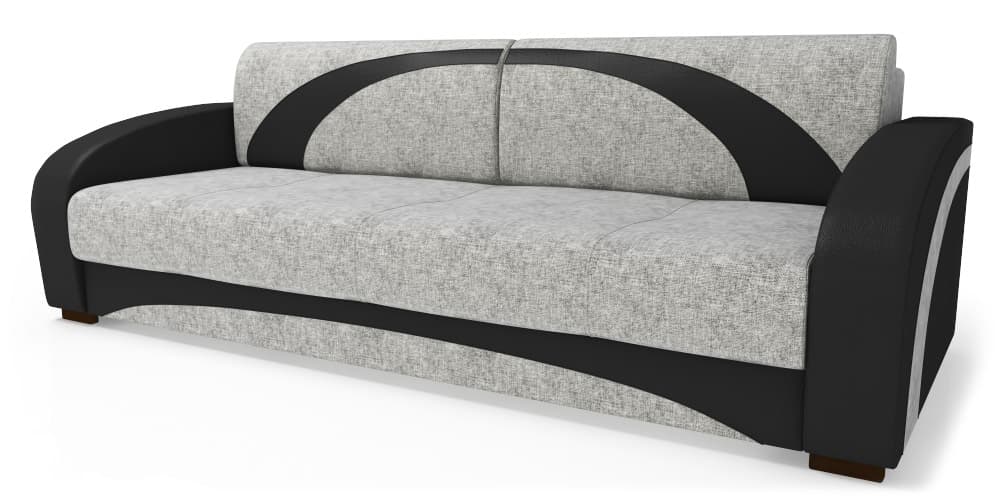 ПАРКЕР (Нола 12 (Nola 12)  / Иск.кожа Boom midnight  / Ножка декоративная (Москва) венге)