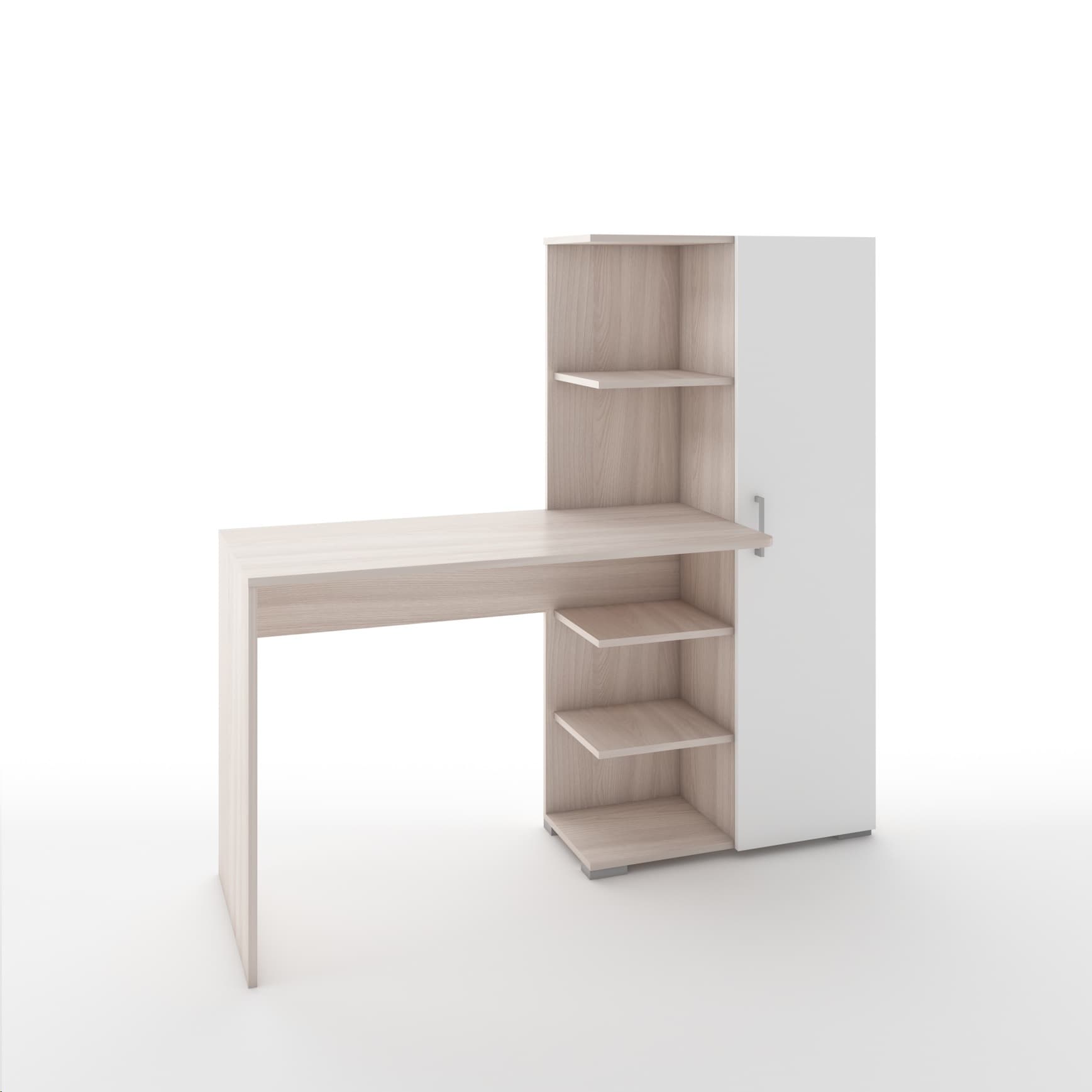 ТАНДЕМ 2 (ясень светлый/белый шагрень)