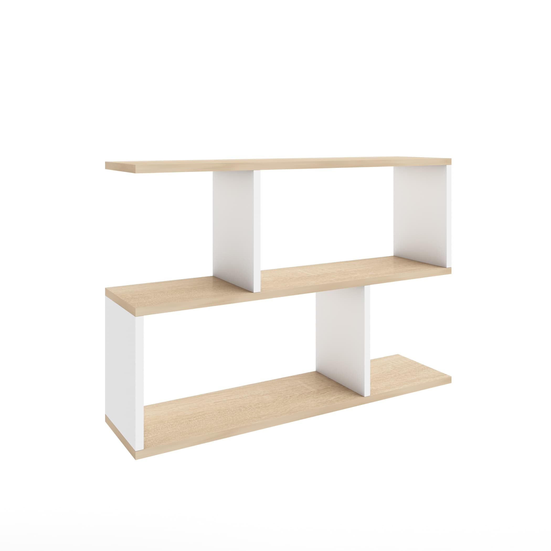 ПОЛКА НАВЕСНАЯ ТИП 14 (800*200*550 ММ) (дуб сонома/белый шагрень)