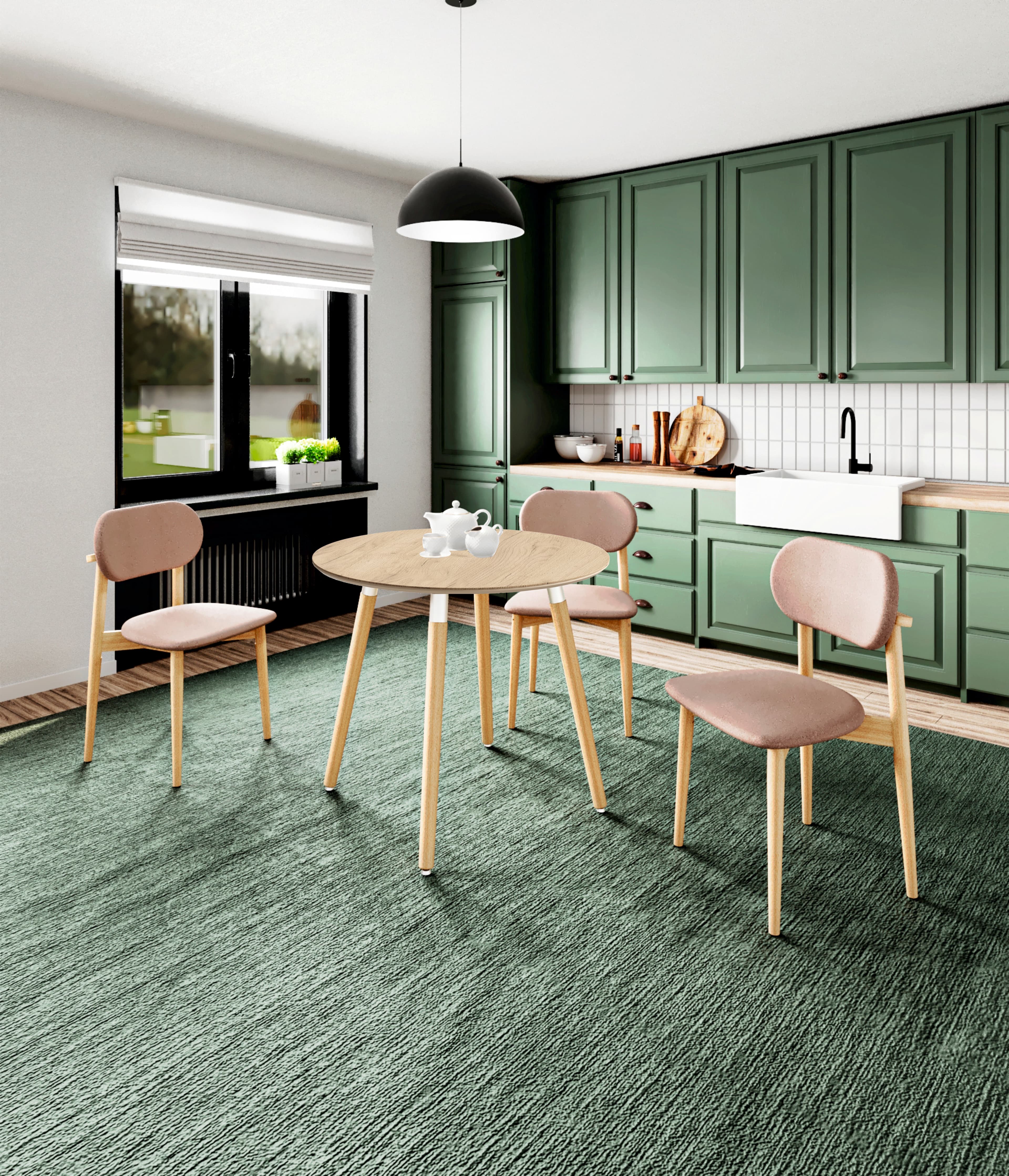 АМАДЕО-2/САНТЪЯГО (орех / металл белый / светлое дерево)